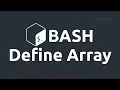 Bash Tutorial How to define Array in Bash Hindi Tutorial