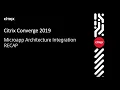 Microapp Architecture Integration RECAP