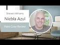 Sherwin Williams Niebla Azul Paint Color Review