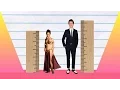 How Much Taller - Carrie Fisher vs Ansel Elgort
