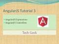 AngularJS Tutorial 3 Controllers