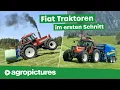 Download Lagu Fiat 180-90 Turbo DT und Göweil G1 Rundballenpresse im ersten Schnitt | Fiat Traktoren im Einsatz