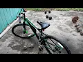 Shimano equipped eighteen speed shifting 20 hard tail 4800 Nighthawk huffy mountain 26 bike