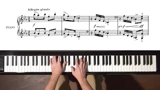 Debussy Golli s Cake-Walk Paul Barton FEURICH HP piano