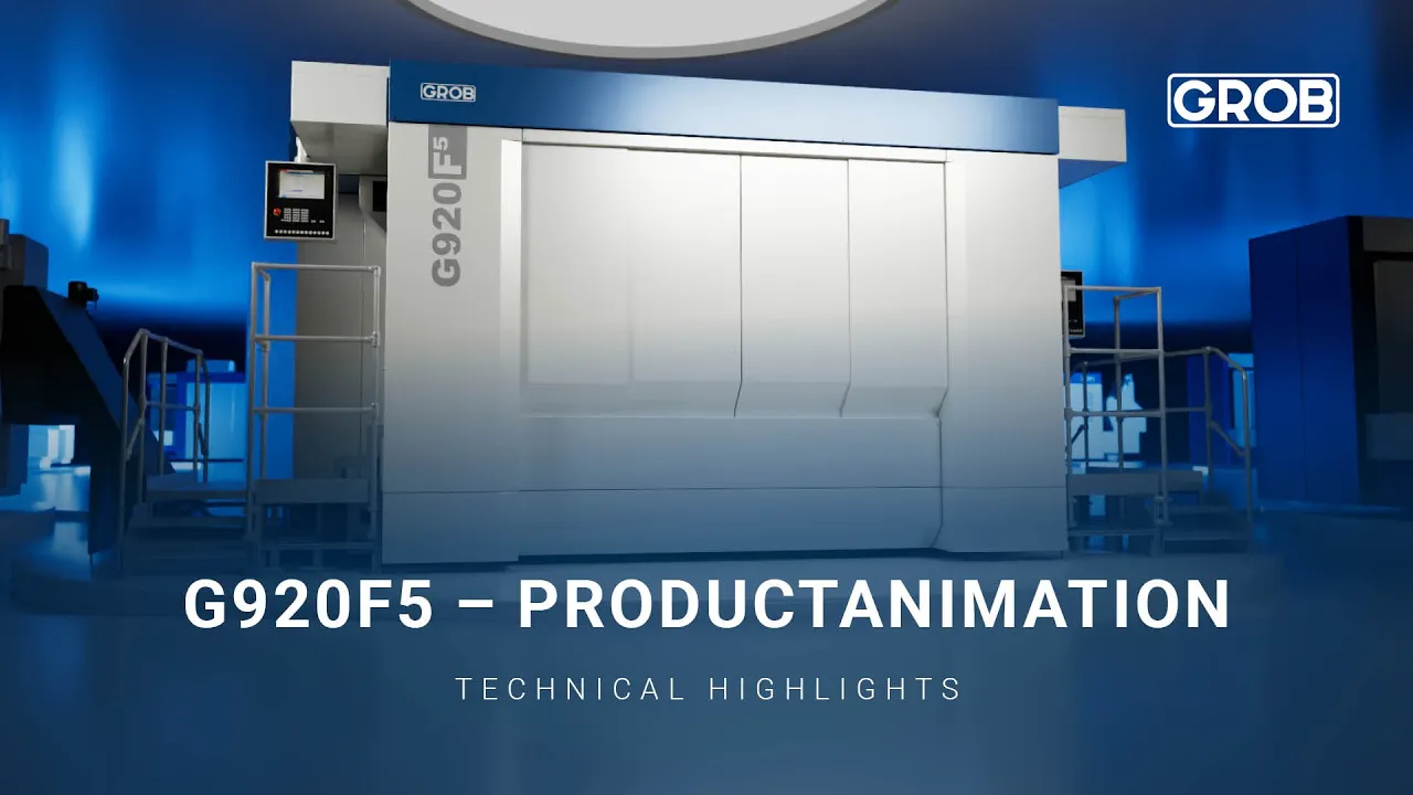GROB G920F5 3D product animation