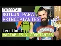 KOTLIN ANDROID Course from ZERO - VARIABLES