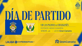 ¡No te pierdas el MINUTO Y RESULTADO frente al CD Leganés! | UD Las Palmas