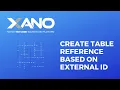 Create Table References Based on External IDs