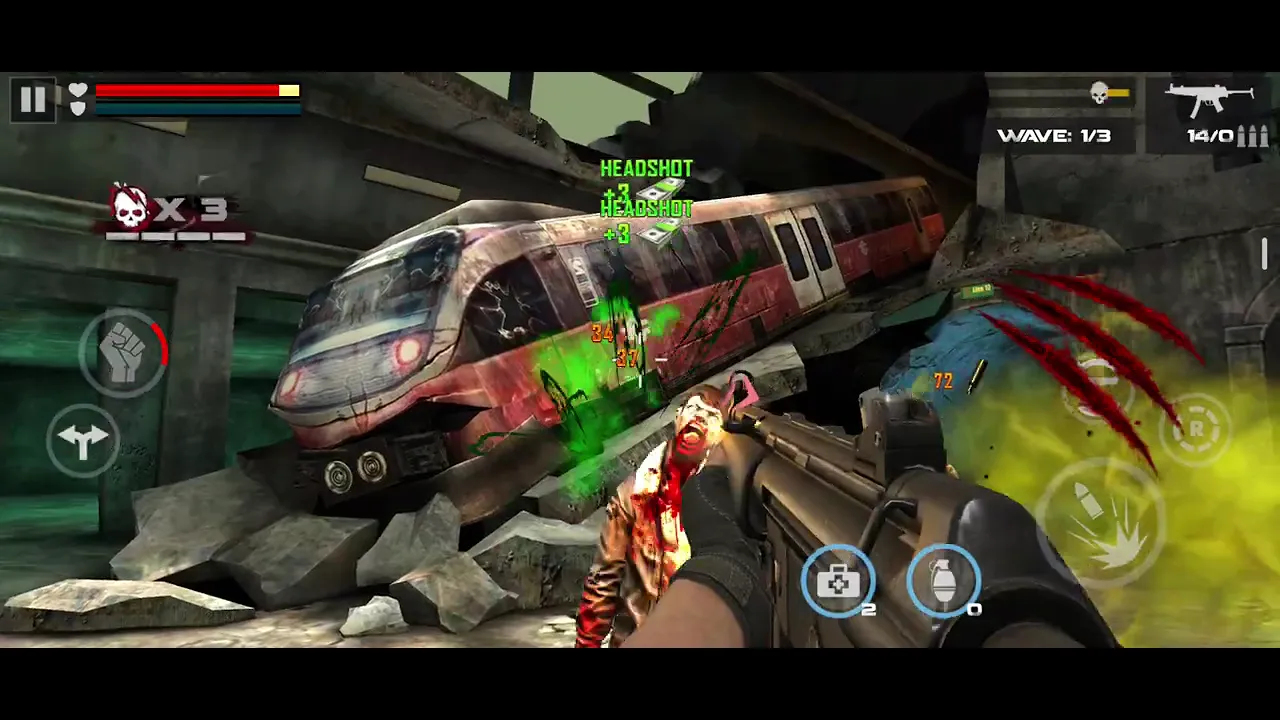 dead target zombie game