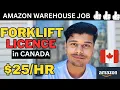 HOW TO GET FORKLIFT LICENSE IN CANADA Highest Paying Part Time Job in CANADA 27 per hour