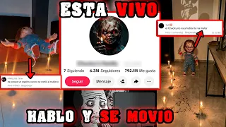 Esta cuenta de TikTok del muñeco Chucky Asegura que Habla y está vivo...💀