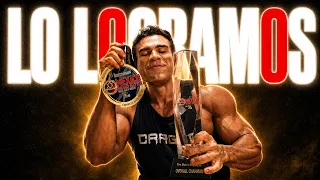 Así clasifico por 5ta ocasión al Mr Olympia un 2do lugar en texas y dos días después un 1er lugar