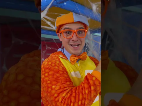 Nothing Gets Between Blippi and His Halloween Candy 🍬 #blippi #shorts Blippi Kids Videos