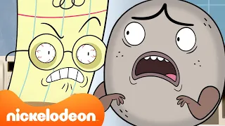 Paper Being SO Mean for 30 Minutes Straight 😈🗞️ | Rock Paper Scissors | Nicktoons