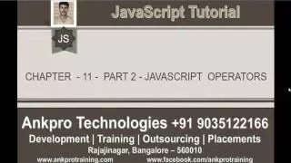 JavaScript for beginners - Chapter 11