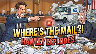 WATCH Josh Hawley ERUPTS at Postmaster General Over Thousands of Dumped Mail You Should Resign