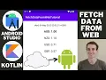 Web API Android Studio Kotlin Tutorial REST