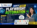 GenAI Playwright with TypeScript Course Introduction Why Learn Playwright Job Market Demo 1