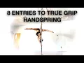 8 Entries into True Grip Handspring or Ayesha - Pole Dancing Tutorials by ElizabethBfit