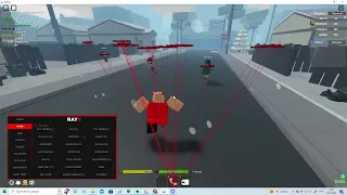 Roblox Da Hood Script PASTEBIN rayx gui
