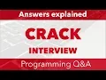 TOP 60 Programming interview questions and answers with explanation
