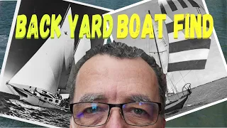 Back Yard Boat Finds, (Kenner Privateer), Wind over Water, Episode #133 #kennarprivateer #barnfind