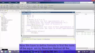 Bisection Method Matlab Programming