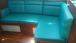Ultraleather Cushions for an Island Packet 440