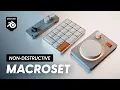 Non-Destructive Macroset Modelling Timelapse Blender ND Add-On