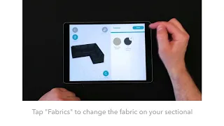 Ethan Allen inHome AR App Sectional Builder Demo