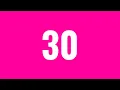 Countdown Timer 30 Second pink screen no copyright