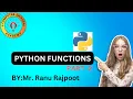 Python Functions part - 2