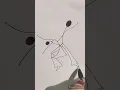 Couple Dancing Line Art Drawing