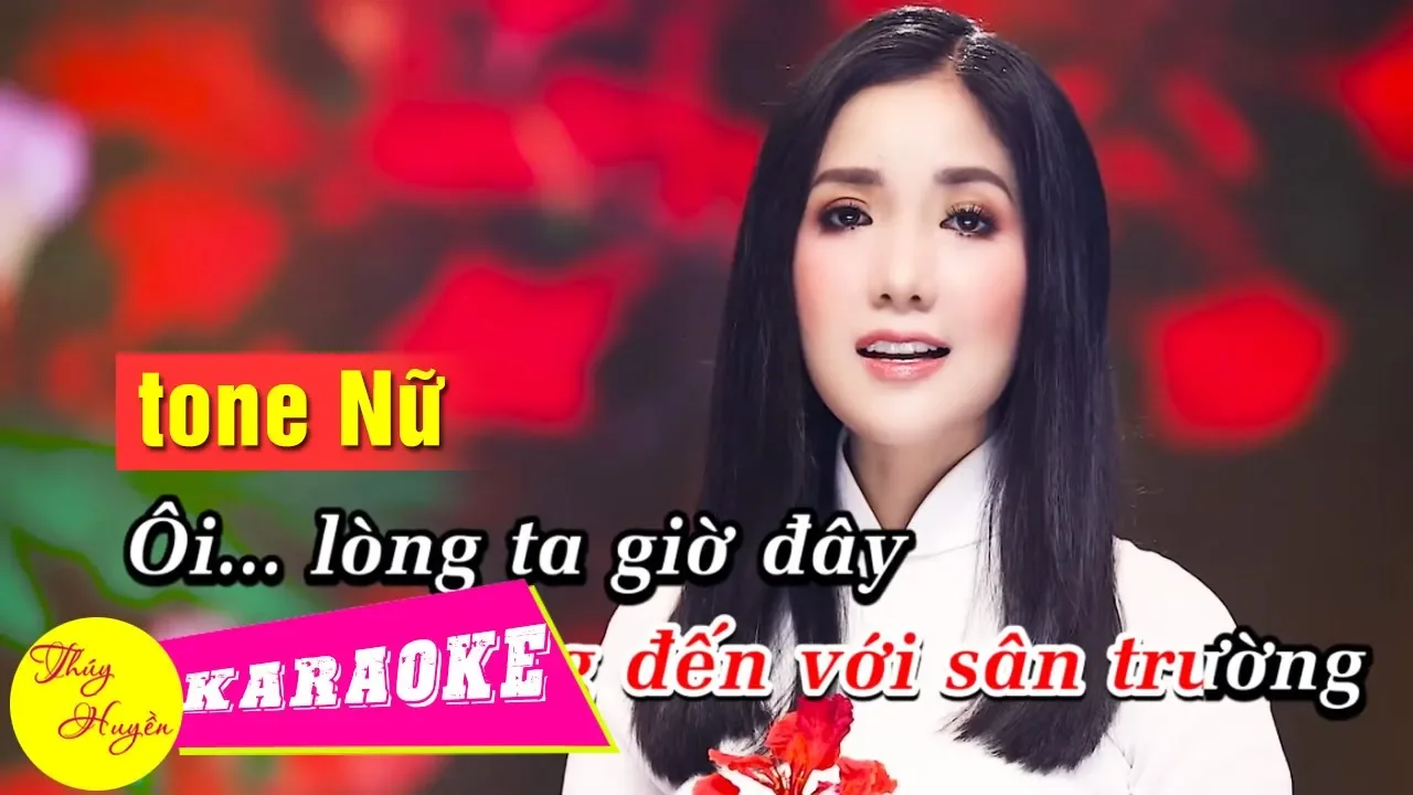 [KARAOKE] Chuyện Tình Người Mang Tên Phượng(Tone Nữ) - Thúy Huyền | Beat Chuẩn