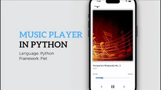 Simple Music Player in Python - Flet Tutorial