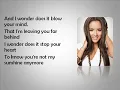 G.R.L - Ugly Heart (Lyrics + Pictures)