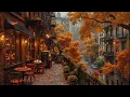 Download Lagu Nostalgic Autumn Jazz at NYC Coffee Shop 🍂 Smooth Jazz \u0026 Falling Leaves for a Perfect Fall Day