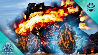 Stealing a Max Level Magmasaur Egg Got... Fiery... | ARK Genesis [E15]