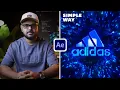 After Effects Tutorial Particles Logo Text Animation Simple Way 2024