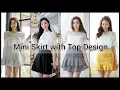Download Lagu Korean Outfits|Mini Skirt with top design|Korean Mini Dress|Skirt with Top|New Dress Design 2022