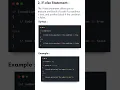 Control Flow Statements in C Conditional Logic and Loops