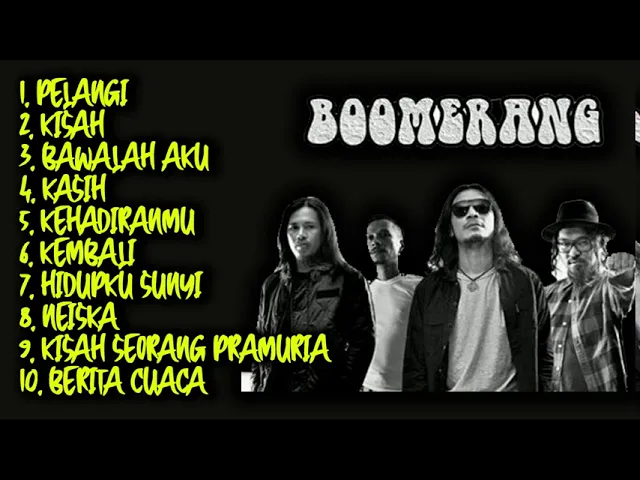 Download MP3 BOOMERANG FULL ALBUM TERBAIK SEPANJANG MASA LAGU NOSTALGIA