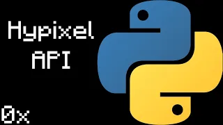 Hypixel API Tutorial Python