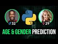 Age Gender Prediction with DeepFace in Python