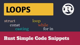 Rust Programming Loops
