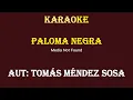 KARAOKE PALOMA NEGRA LILA DOWNS