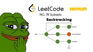 LeetCode 78 Subsets Backtracking Python
