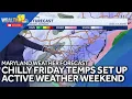 Maryland weather forecast Slight breeze chilly temps across region Friday