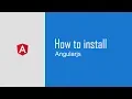 How To Install Angular Cli Angular js Tutorial