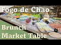 Best Salad Bar Fogo de Chao Market Table Salad Bar Tour
